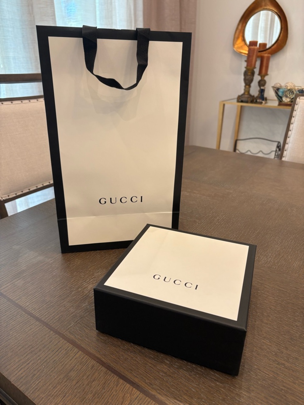 Gucci Wide Black Leather Belt with Gold Double G Logo Buckle - Picture 11 of 12